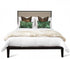 Orchid Beds in Wenge with Beige Fabric